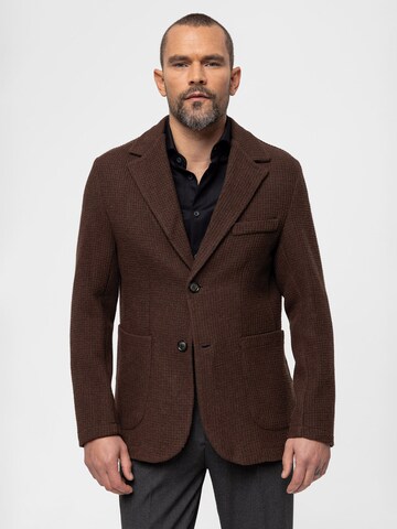 Antioch Regular fit Blazer in Brown: front