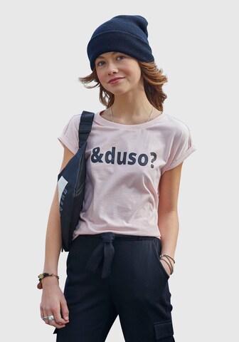Kidsworld Shirt in Pink: Vorderseite