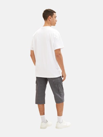 TOM TAILOR - regular Pantalón cargo en gris