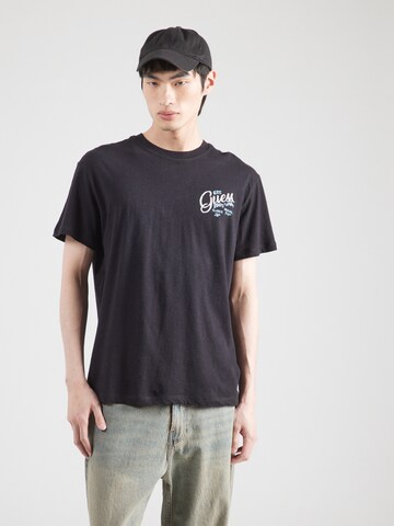 GUESS Originals Shirt 'FRUITS' in Black