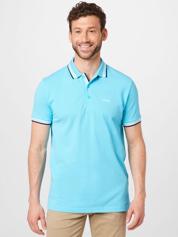 BOSS Poloshirt 'Paddy' in Blau: predná strana