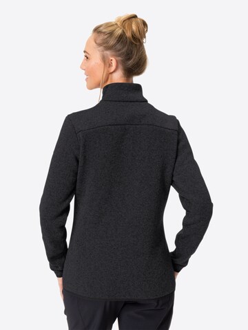 VAUDE Athletic Fleece Jacket 'Rienza' in Black