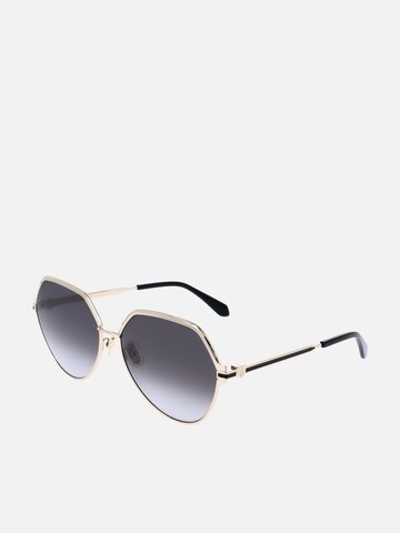 FERRAGAMO Sonnenbrille‌‌‌‌‌‌‌‌ in Gold: Vorderseite