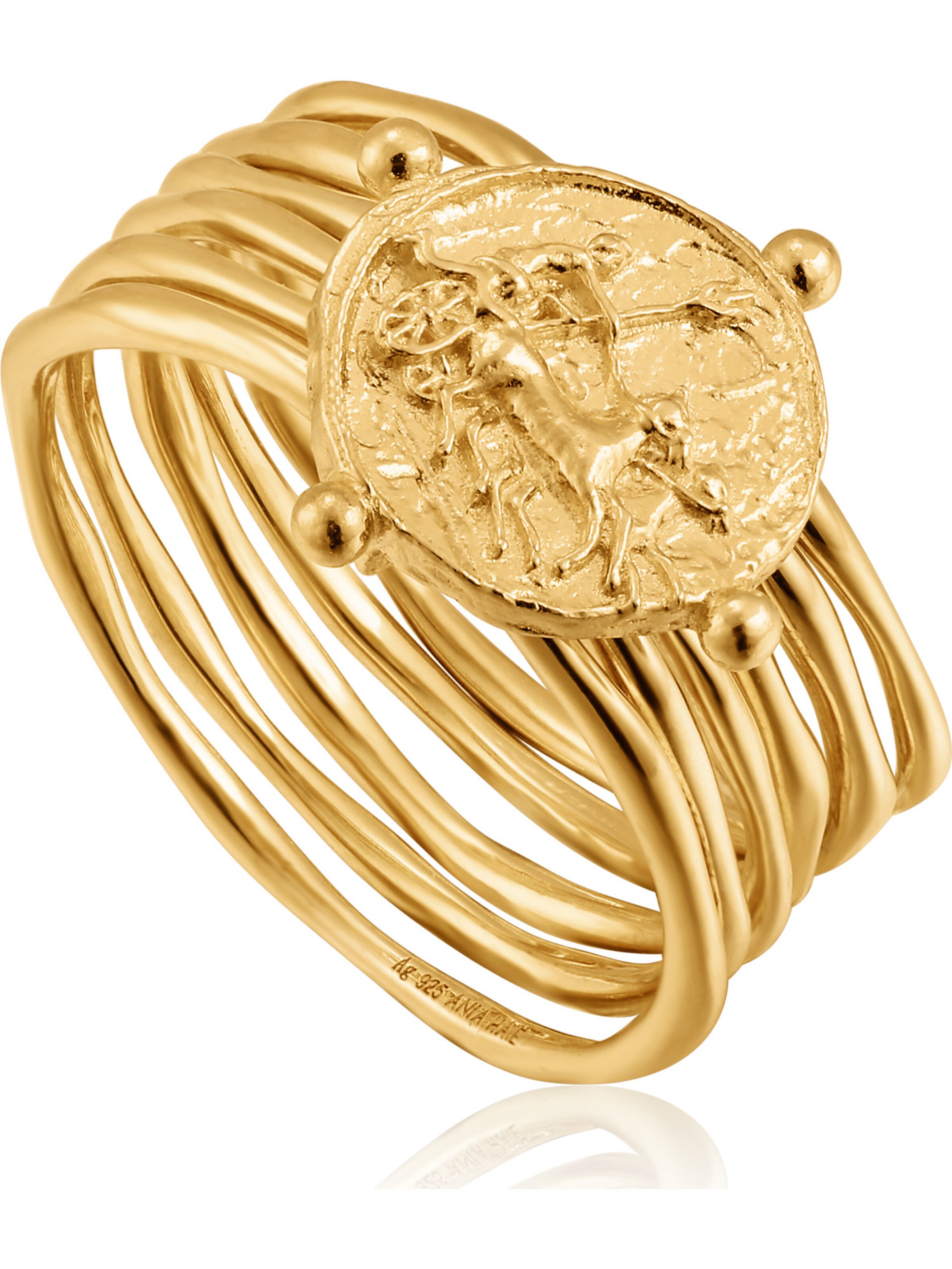 ANIA HAIE Ring in Gold: front