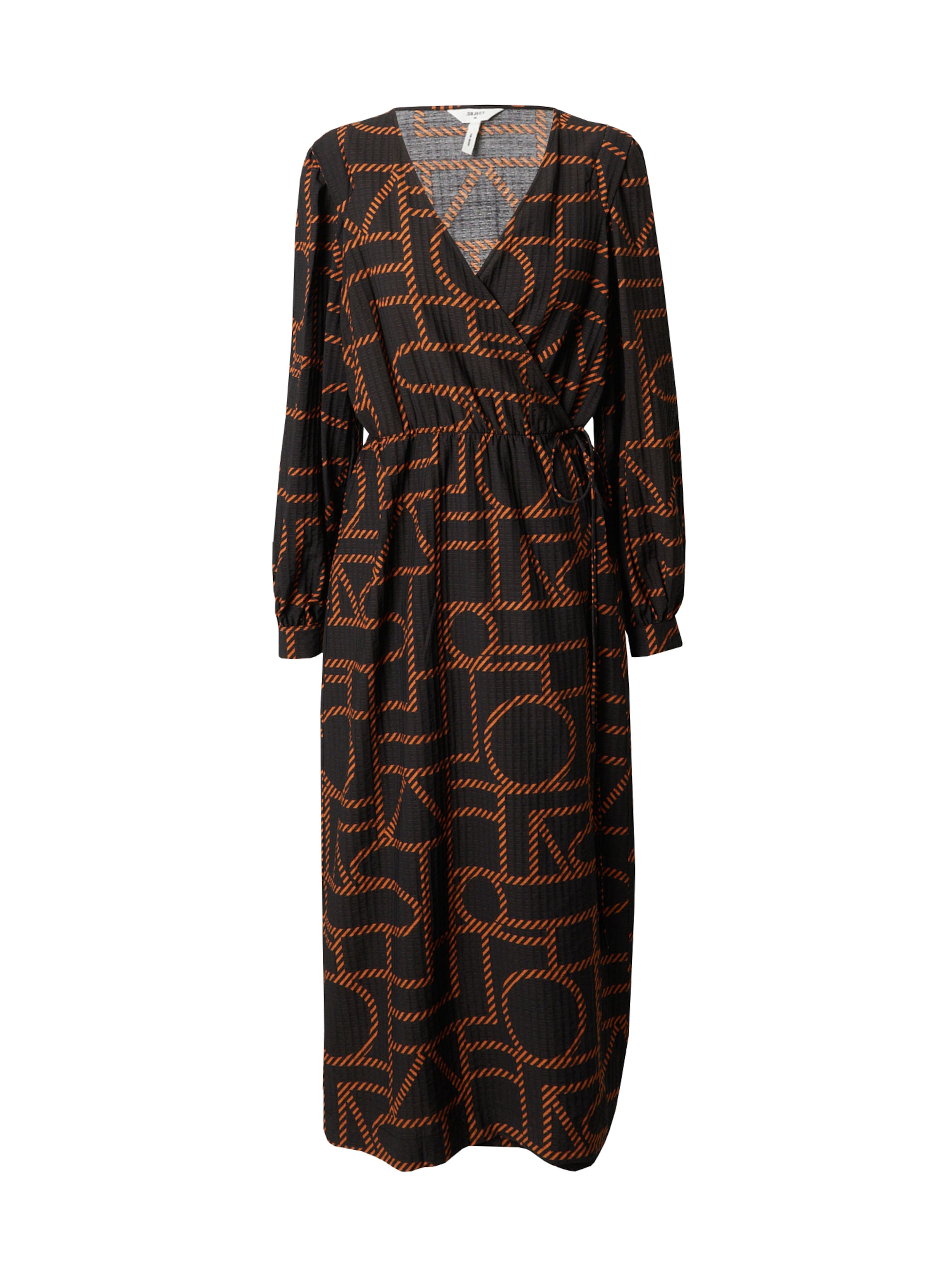 OBJECT Kleit 'Honne', värv must: eest vaates