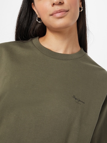 Pepe Jeans Shirt 'AGNES' in Groen