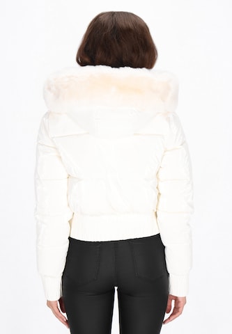 Veste d’hiver faina en blanc
