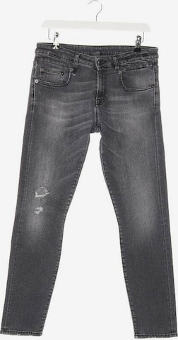 R13 Jeans in 28 in Black: front