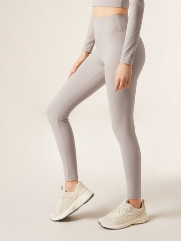 CALZEDONIA Skinny Leggings 'First Class' in Beige