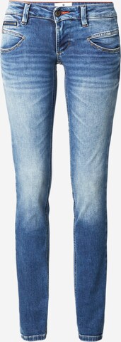 FREEMAN T. PORTER Slimfit Jeans 'Alexa' in Blauw: voorkant