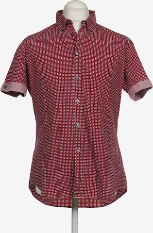 MOSCHINO Button Up Shirt in XL in Red: front