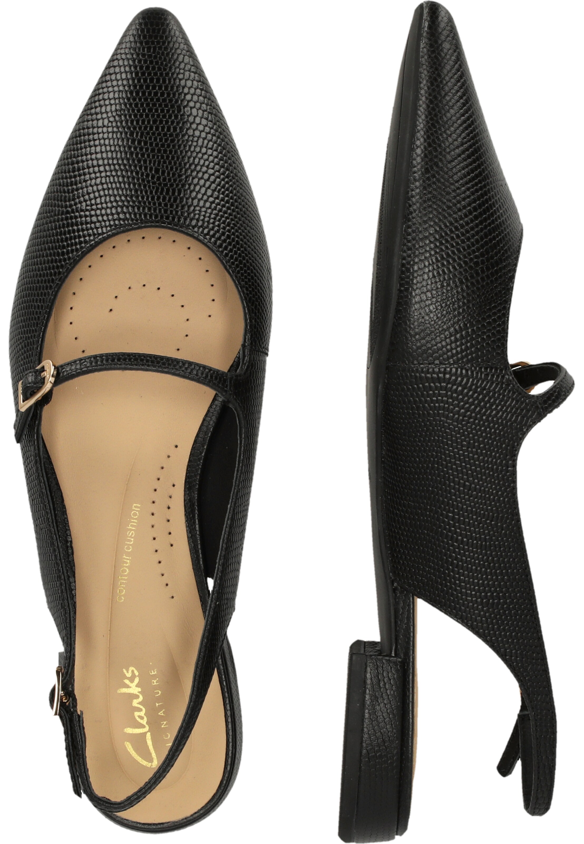 CLARKS Pumps 'Sensa15 Shine' in Schwarz