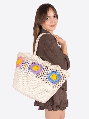 Seasons of April Strandtasche 'Sunny' in Beige: Vorderseite