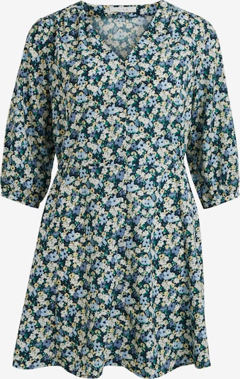 VILA Shirt Dress 'Rosina' in Navy / Light blue / Pastel yellow / Green / natural white, Item view