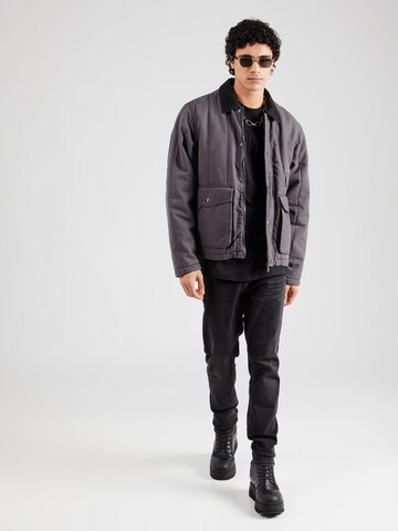 JACK & JONES Kurtka przejściowa 'BLUCOMO' w kolorze szary