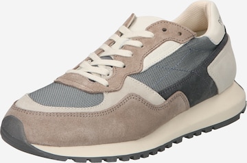 POMPEII Platform trainers 'MISTRAL' in Grey: front