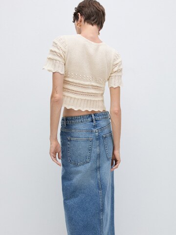 MANGO Pullover 'PICAROL' in Beige