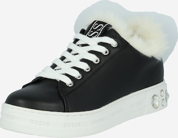 GUESS Sneakers laag in Zwart: voorkant