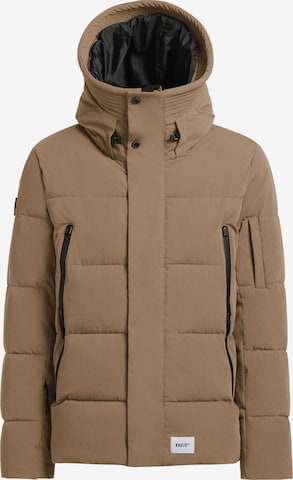 khujo - Chaqueta de invierno ' TATO ' en marrón: frente