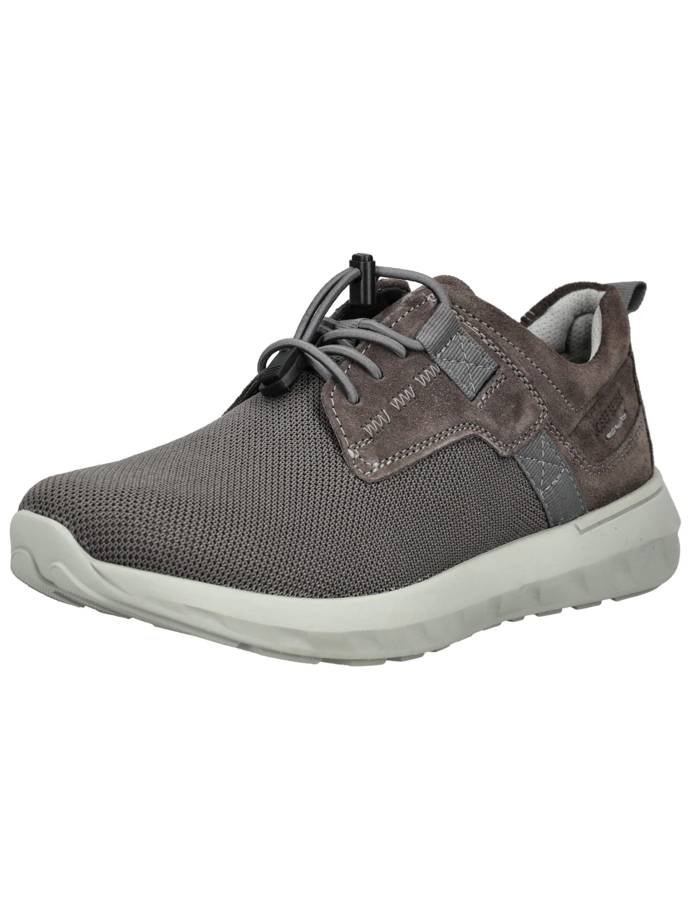 JOSEF SEIBEL Athletic lace-up shoe in Grey: front