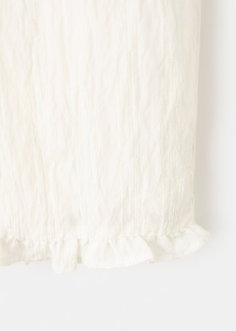 MANGO KIDS Wide leg Pants 'Ednaset' in Beige