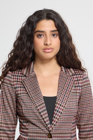ICHI - Blazer 'KATE' en marrón