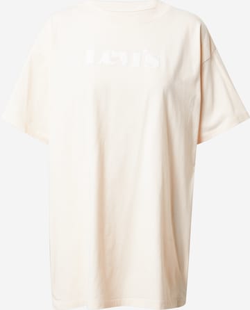 LEVI'S ® Oversizeshirt 'Graphic SS Roadtrip Tee' in Beige: predná strana