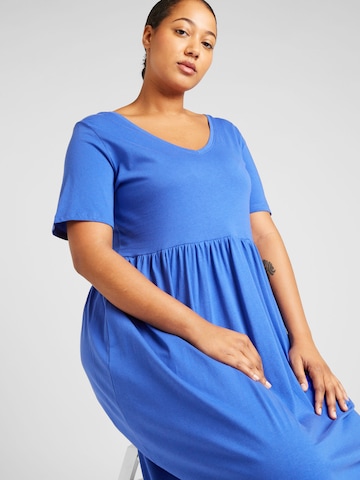 ONLY Carmakoma Dress 'MAY' in Blue
