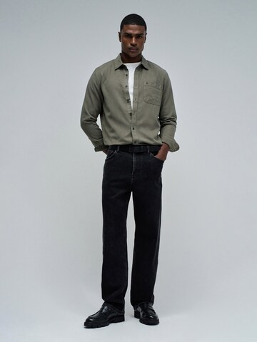 Coupe regular Chemise Salsa Jeans en vert