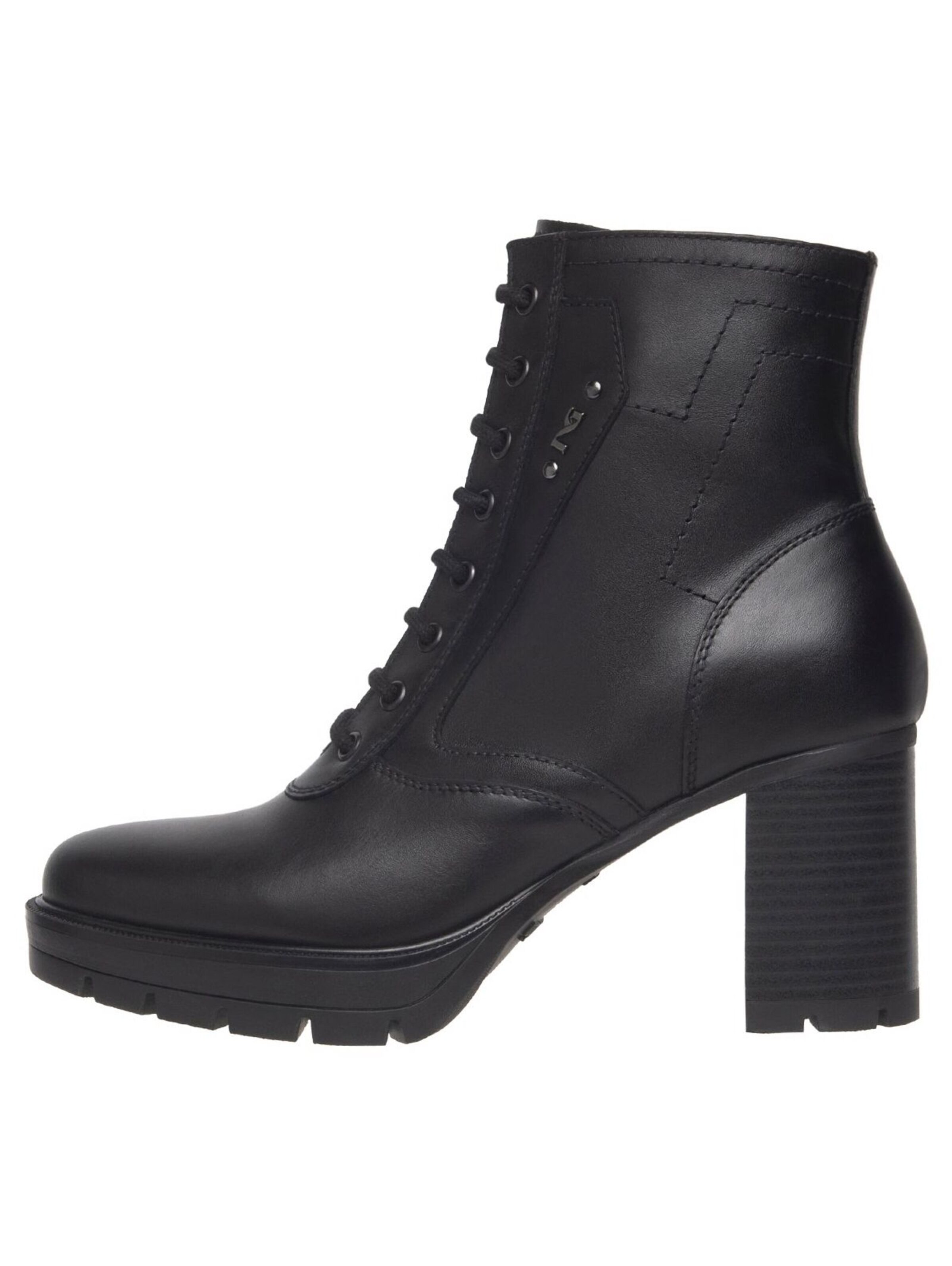 Nero Giardini Lace-up bootie in Black