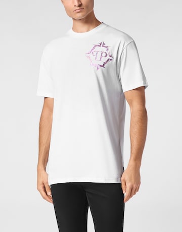 Philipp Plein - Camiseta en blanco: frente
