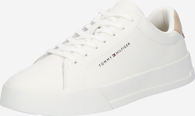 Sneaker low 'COURT ESS' TOMMY HILFIGER pe ecru / nisipiu / albastru marin, Vizualizare produs