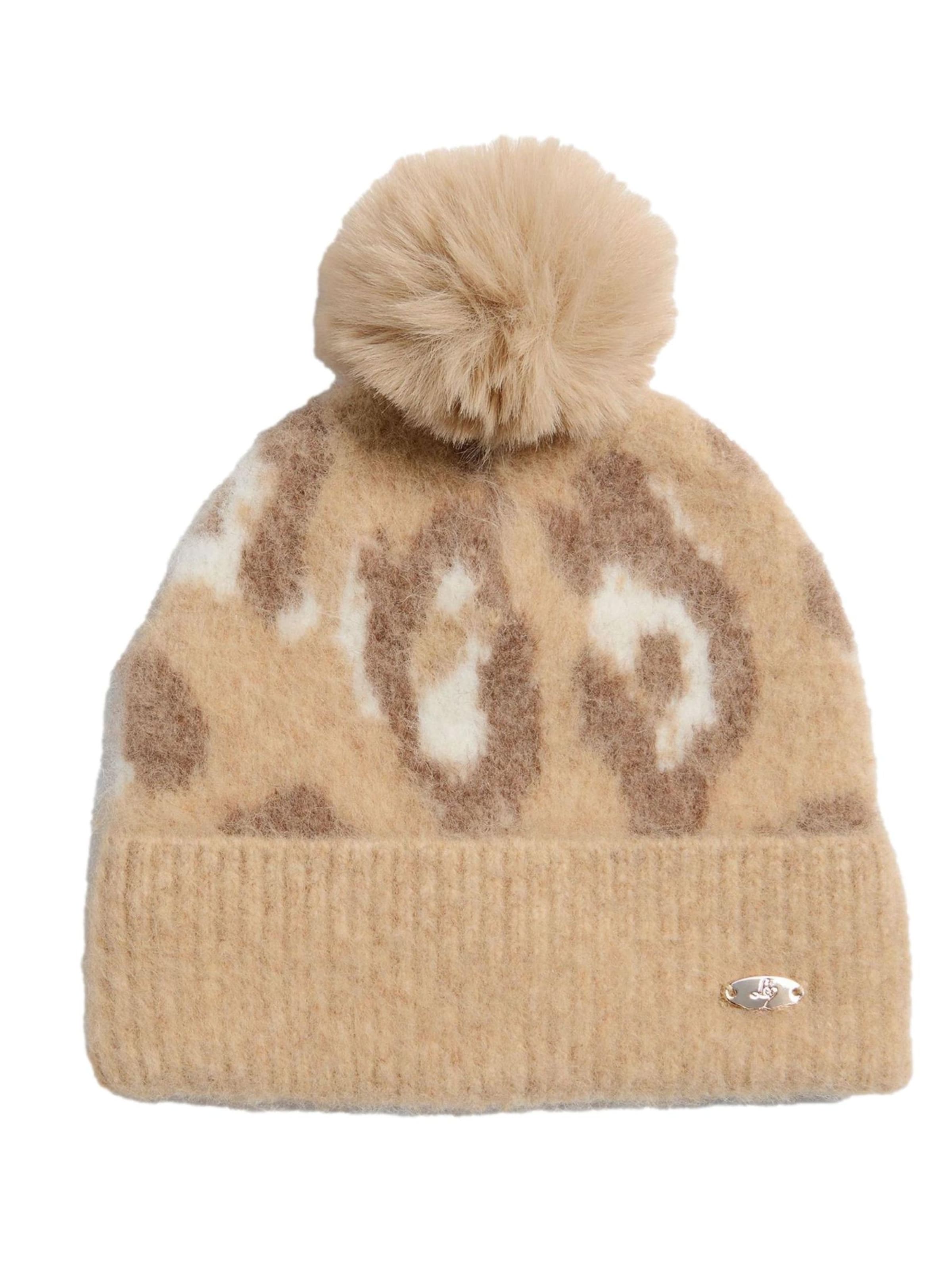 Lipsy Шапка в Бежевый: спереди