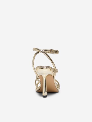 ONLY Strap sandal 'ONLAMINA-1' in Gold