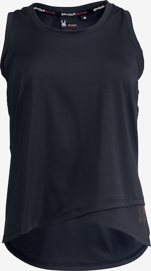 Sportiniai marškinėliai be rankovių iš Spyder, spalva – juoda, Prekių apžvalga