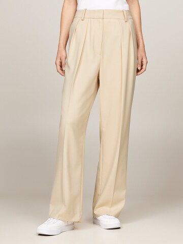 TOMMY HILFIGER Loosefit Hose in Beige: Vorderseite