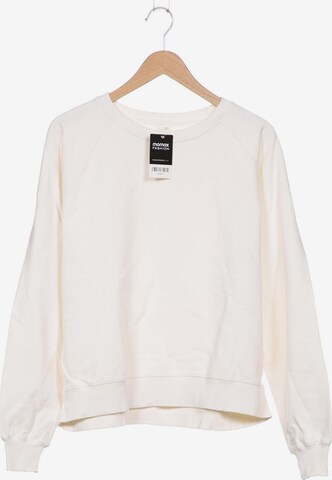 Arket Sweatshirt & Zip-Up Hoodie in L in White: front