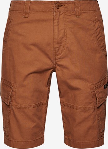 Superdry Regular Cargobroek in Bruin: voorkant