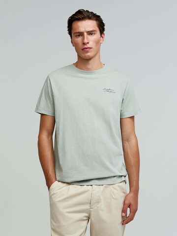 Scalpers Shirt 'Books' in Green