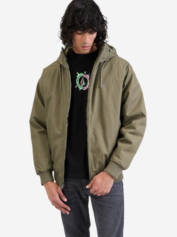 Volcom Between-Season Jacket 'HERNAN' in Green: front