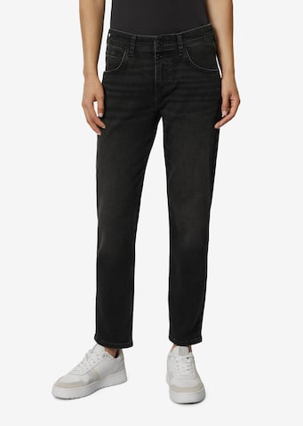 Marc O'Polo Slimfit Jeans 'Theda' i svart: framsida
