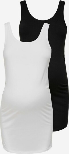 Only Maternity Top in schwarz / weiß, Produktansicht
