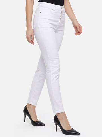 Skinny Jeans 'F136' di Tazzio in bianco