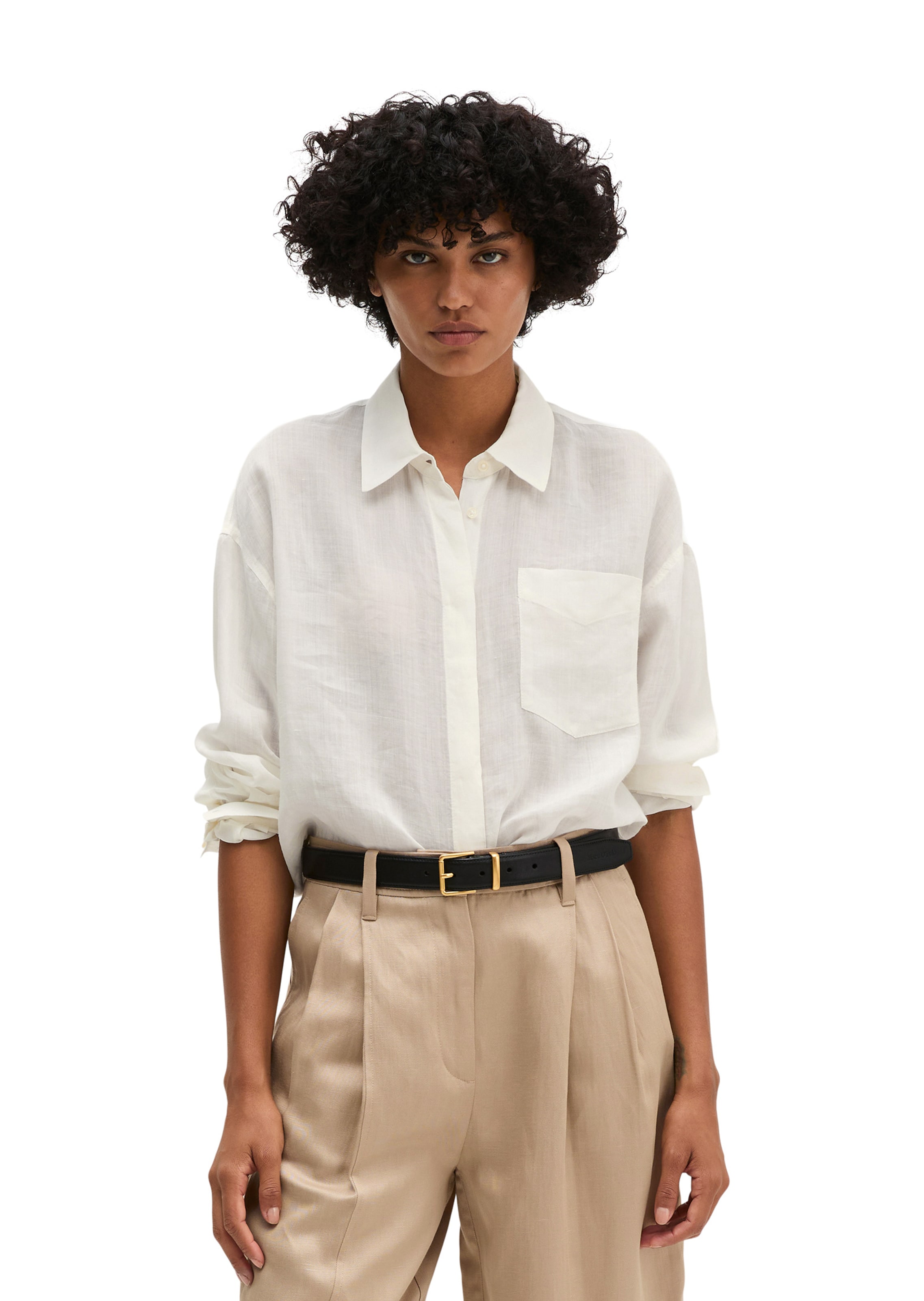 Marc O'Polo Blouse in White: front