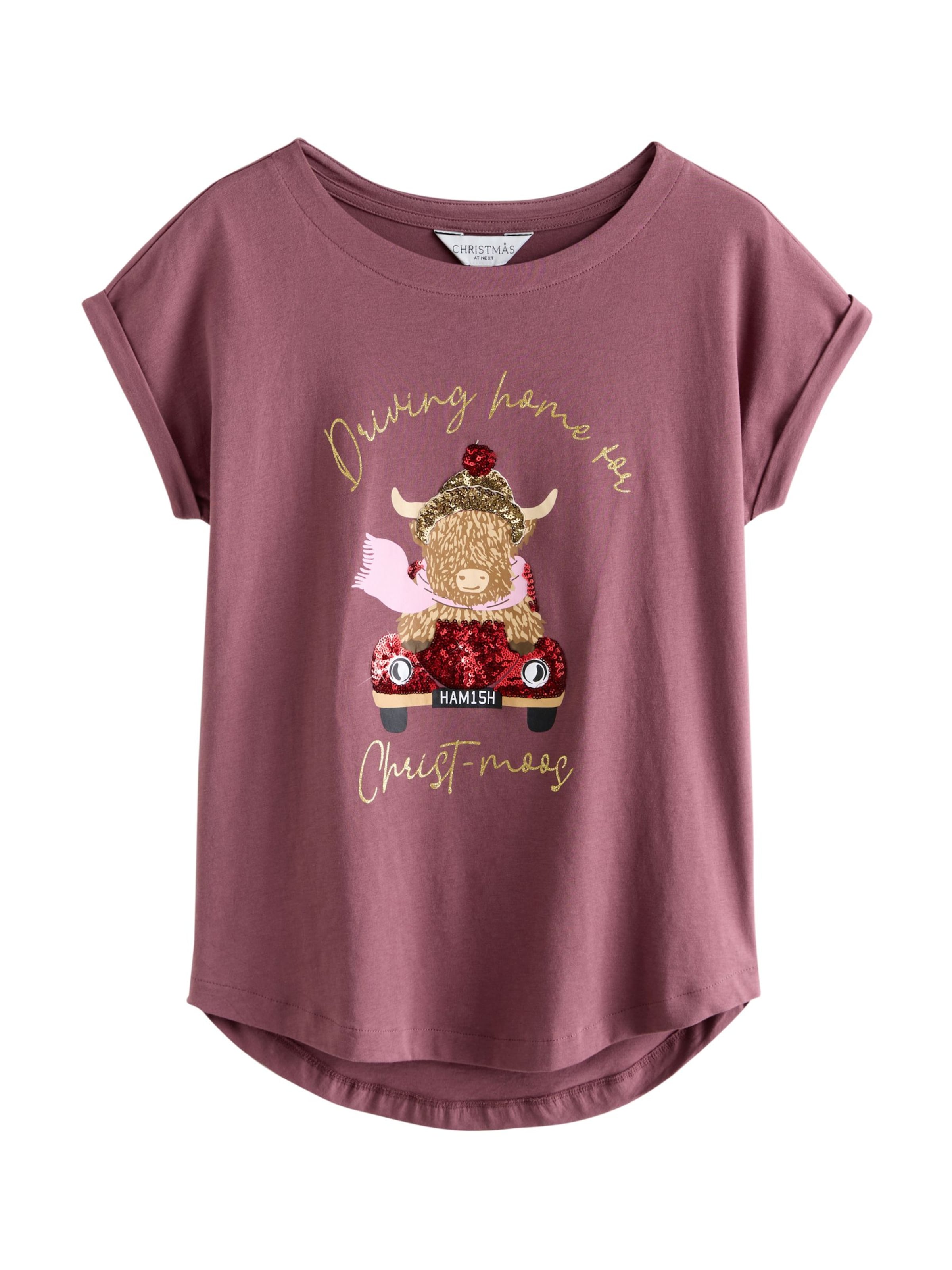 Next T-Shirt in Pink: Vorderseite