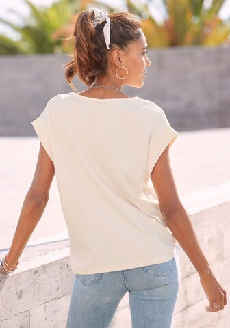 BENCH Sweatshirt in Beige