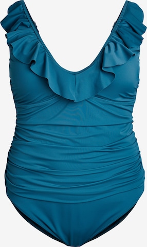 mėlyna Swim by Zizzi Marškinėliai Maudymosi kostiumėlis: priekis