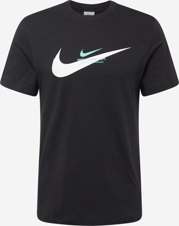 Tricou de la Nike Sportswear pe negru: față