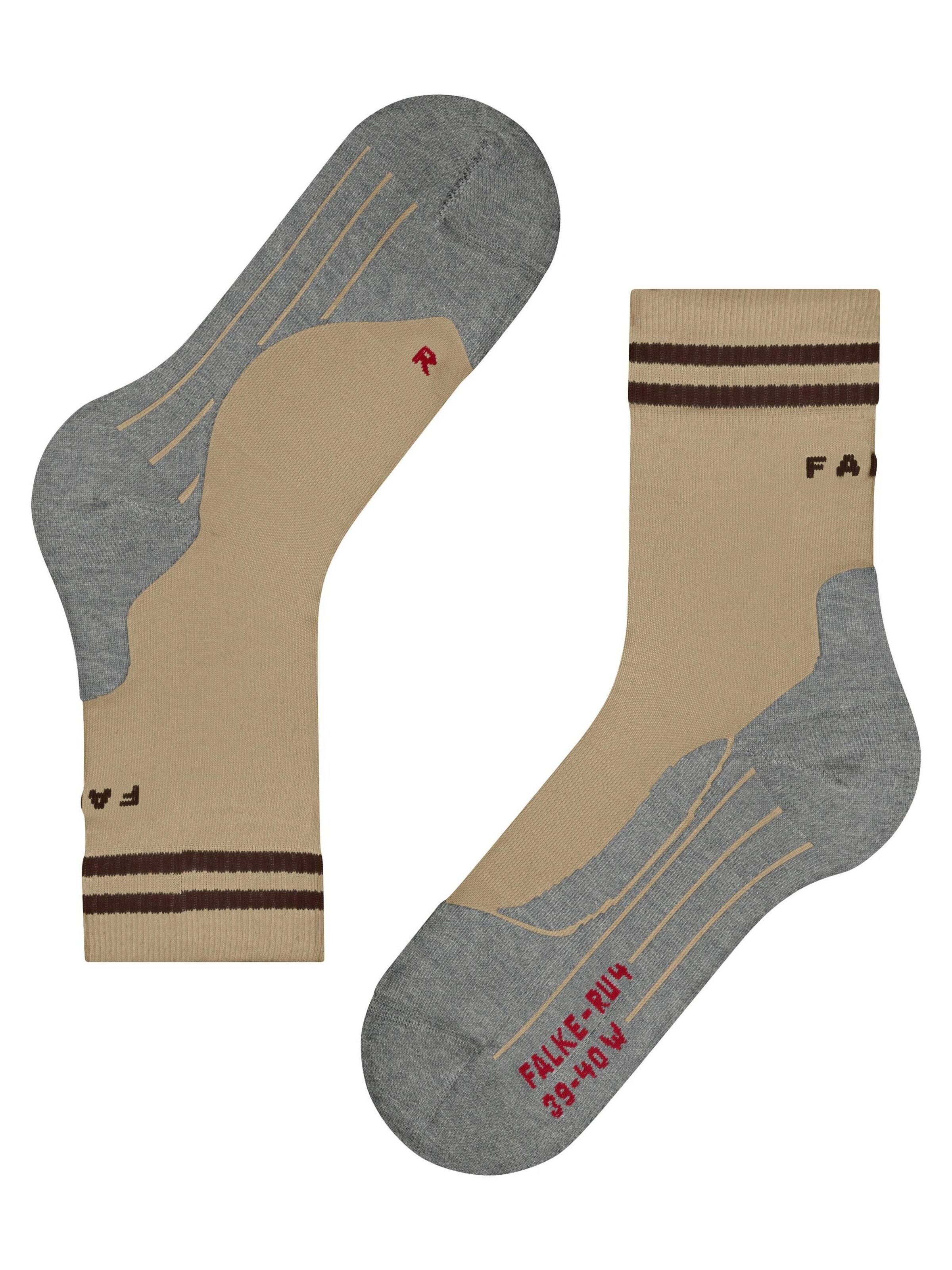 FALKE Athletic Socks 'RU4 Endurance' in Beige