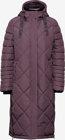 STREET ONE Wintermantel in Lila: Vorderseite